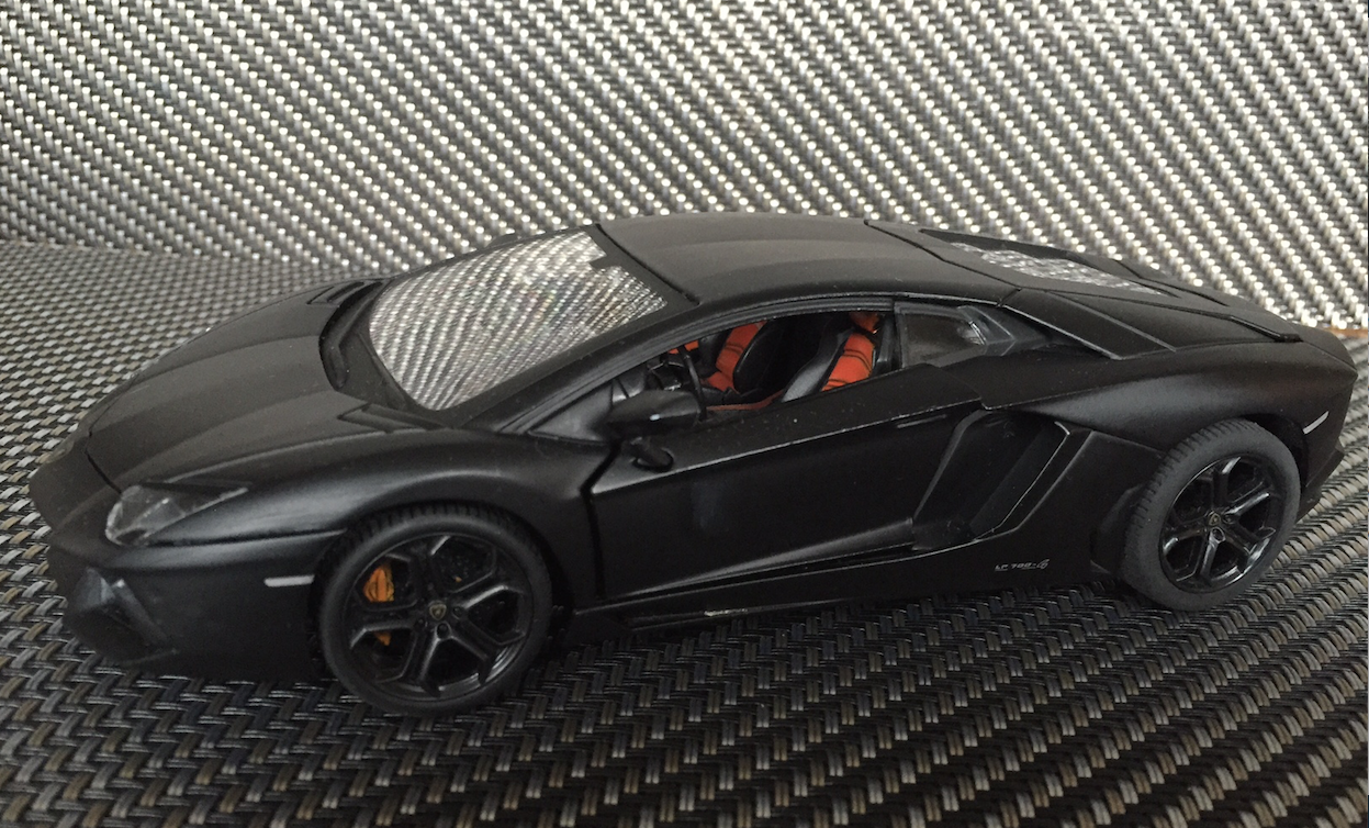 Neu OVP RC Auto Lamborghini Aventador LP700 schwarz Ferngesteuert 1:24